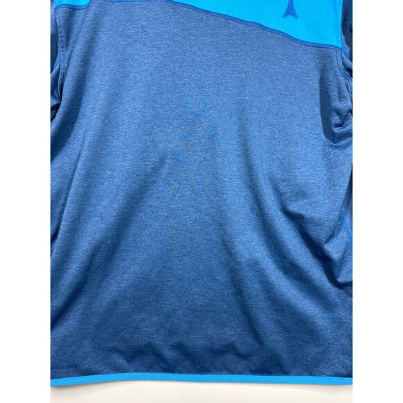 Atomic Cliffline Microfleece Zip Men's Thermal Midlayer Zip Neck Blue Skiing XL - Picture 8 of 12